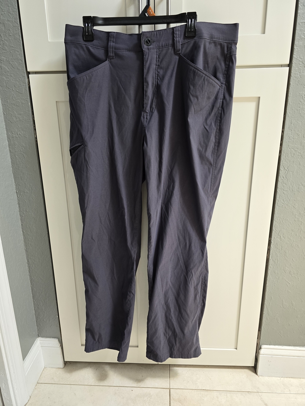 Men's Orvis Trek Pant 36x30 Forged Iron (Gray)